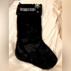 Victoria Secrets Limited Edition black Stocking